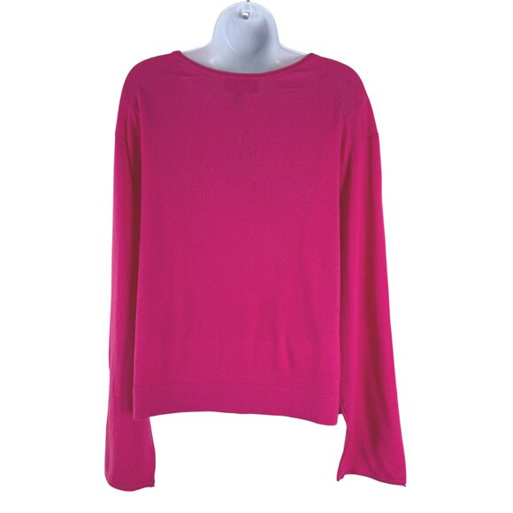 Banana Republic Merino Wool Cropped Sweater Top Womens 2XL Pink NWT TP-3558 - Picture 5 of 10